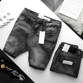 Quần Short Nam DT5505XM - Short jean nam Chất Bò Cao Cấp Chất Vải Jean Coton Co Dãn Hàng Xuất Shop FRom Chuẩn Cực Đẹp