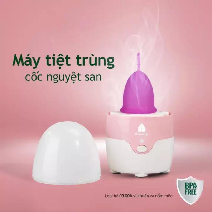 Máy tiệt trùng cốc nguyệt san có hiệu quả không?