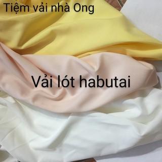 vải lót lụa habutai cao cấp