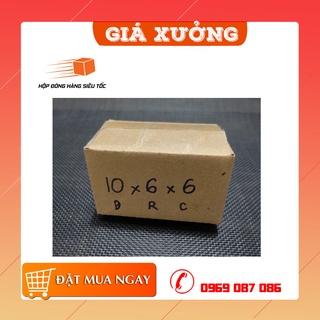 10x6x6 10 Hộp carton đóng hàng