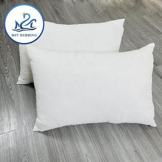 Ruột gối hơi bông gòn M2T Bedding trắng tinh khiết gối đầu nằm êm ái hỗ trợ đầu và cổ