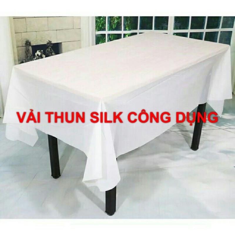 Vải lót thun silk khổ 1m5 có đặc tính như thế nào?