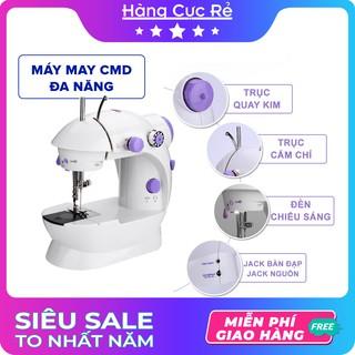 Máy may mini CMD 🔴Freeship🔴 Máy khâu gia đình cầm tay cao cấp, may được nhiều loại vải-Bảo hành 1 đổi 1-Shop Hàng Cực Rẻ