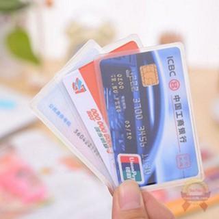 Set 5 vỏ bọc ép lụa bọc thẻ căn cước, thẻ ATM, thẻ ngân hàng, thẻ học sinh sinh viên....