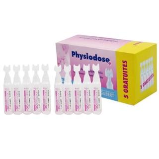 Nước muối sinh lý Pháp Physiodose tép hồng hộp 40 tép