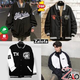 Áo khoác Bomber dù Unisex Ulzzang nam nữ Nhiều Mẫu Hot Áo Bomber dù 2 lớp lên from mặc siêu đẹp Zalofa