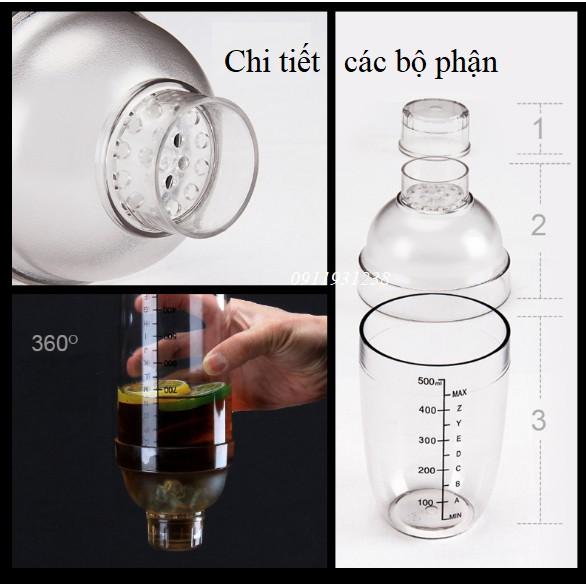 Nắp bình lắc shaker pha chế có tính năng gì đặc biệt?