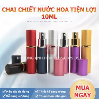 chai chiết nước hoa vỏ nhôm