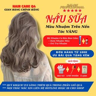 Thuốc Nhuộm Dưỡng Tóc Màu Nâu Sữa, Nâu Trà Sữa, Khói Nâu Hot Nhất Mùa Tết - Hair Care Q4