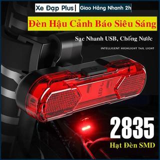 Phụ kiện xe đạp đèn báo hiệu gắn đuôi xe đạp 5 bóng led cao cấp – Xe đạp Plus D04