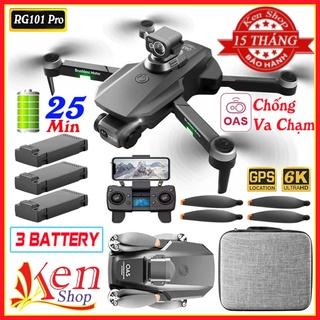 Máy Bay Flycam RG101 Max, Drone Mini Camera 6K FPV Máy Bay Không Người Lái Chụp Ảnh Quay Phim Động Cơ Không Chổi Than