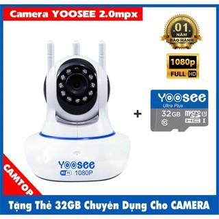 Camera IP YooSee 3 Râu Full HD 2.0Mpx 1080p Tiếng Việt Mới 2020