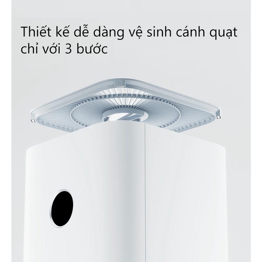 Máy lọc không khí Xiaomi có kích thước bao nhiêu và được thiết kế như thế nào?