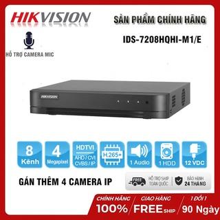 Đầu ghi hình 4 kênh Hikvision DS-7104HQHI-K1 3.0M