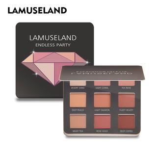 Bảng phấn mắt LAMUSELAND LA33 9 màu sắc thời thượng 12g