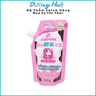 [Mã COSSALE giảm 10% đơn 150K] Muối tắm sữa bò tẩy tế bào chết A Bonne Spa Milk Salt 350g - có vòi (Chính Hãng)