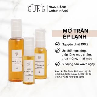 MỠ TRĂN ÉP LẠNH KHỬ MÙI NGUYÊN CHẤT 100%, GIÚP ỨC CHẾ MỌC LÔNG TRỞ LẠI SAU WAX