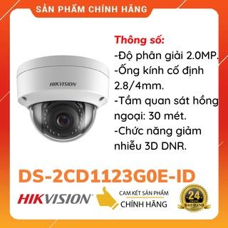 Camera IP Dome hồng ngoại 2.0 Megapixel HIKVISION DS-2CD1123G0E-ID