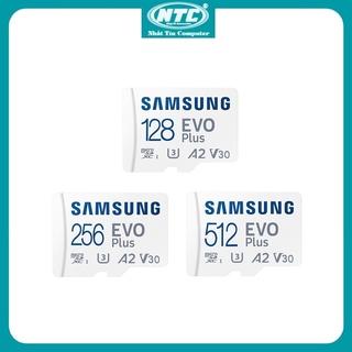 Thẻ nhớ MicroSDXC Samsung Evo Plus U3 A2 V30 512GB / 256GB / 128GB 130MB/s V2021 (Trắng)