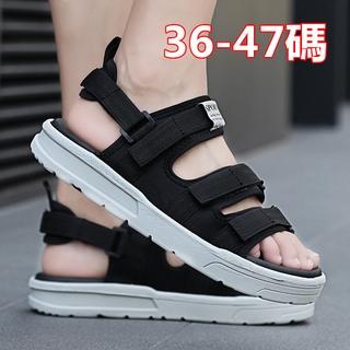 Giày sandal thể thao 3 quai chống trượt size lớn 36-47 thời trang hè năng động cho nam nữ