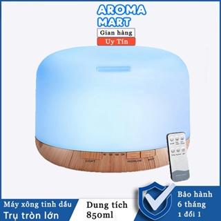 Máy xông tinh dầu siêu âm dung tích lớn 850ml kèm remote điều khiển