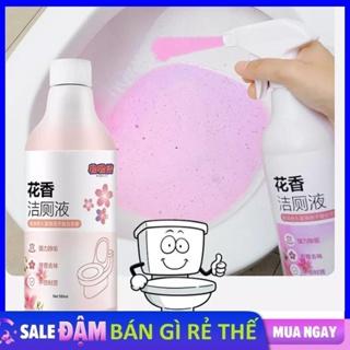 Chai, bình xịt hoa anh đào tẩy rửa bồn cầu, nhà vệ sinh, bồn tắm diệt khuẩn, khử trùng công nghệ Nhật Bản siêu sạch