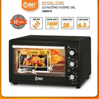 [Mã BMLTM300 giảm đến 300K] Lò nướng điện đa năng 28L Comet CM6518