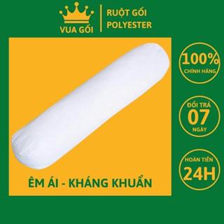 Ruột Gối Ôm Bông Gòn Ép Hơi Cao Cấp 35x100 cm VUA GỐI Standard Pillow Êm Ái, Kháng Khuẩn, Ngủ Ngon