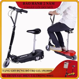 Xe điện mini E-SCOOTER phiên bản cao cấp gấp gọn, động cơ 120W, pin 4.5AH / 24V, tải trọng 80kg