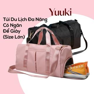 Túi du lịch đa năng YUUKI, túi xách có ngăn chống nước và ngăn đựng giày riêng biệt, túi đựng giày du lịch đa năng