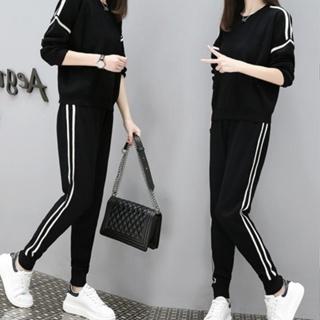 Bộ Quần áo thu đông nữ UNIFUN mã KCD O dáng thể dục thể thao hàn quốc đẹp bao gồm áo khoác hoodie và quần jogger