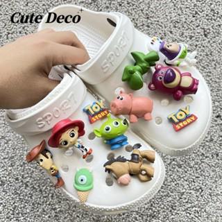 CROCS [Câu Chuyện Đồ Chơi Dễ Thương] (13 Loại) Giày Búp Bê Dâu Tây / Buzz Lightyear / Cô Gái Xinh Đẹp / Dễ Thương DIY