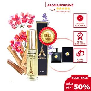 Tinh Dầu Nước Hoa Pháp Aroma Blue 12ml, Nam Tính, Lịch Lãm, Bí Ẩn Lưu Hương Cực Lâu - Dạng Lăn Tiện Lợi