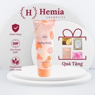 Kem Body Dưỡng Trắng Da Dưỡng Ẩm Toàn Thân Baby Body Zuyu 250ml