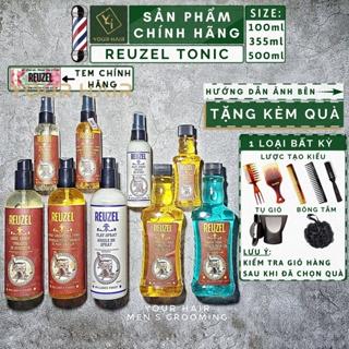 Xịt tăng độ phồng tóc Reuzel Grooming Tonic - Surf Tonic - Clay Spray - Hair Tonic | 100ml & 355m