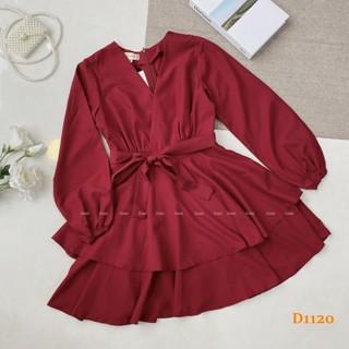 [Mã BMLT35 giảm đến 35K đơn 99K] Jumpsuit nữ xòe hai tầng thiết kế dài tay dễ thương xinh xắn ZOMI D1120