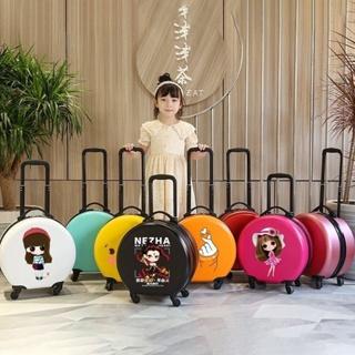 ( LOẠI 1 - Hàng có sẵn - GIAO LUÔN ) Vali kéo, hành lý Vali du lịch trẻ em cho bé trai và bé gái DÁNG TRÒN SIZE 18 INCH