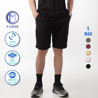 [Mã BMLT35 giảm đến 35K đơn 99K] Quần short Nam kaki lưng thun co giãn cao cấp mặc nhà đi chơi thể thao M Fashion QS02