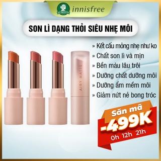 Son lì dạng thỏi siêu nhẹ môi innisfree Airy Matte Lipstick 3.5 g