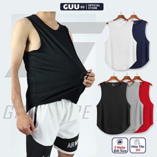 Áo ba lỗ nam thiết kế sát nách để chơi thể thao tập gym Form Chuẩn - GUU SHOP