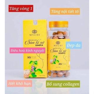 5 hộp Kẹo Mầm Sâm Tố Nữ Xmax MyChi Thảo Mộc 37 [MẪU MỚI]
