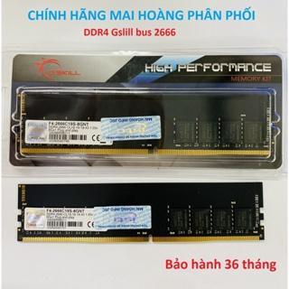 [Mã 1512ELSALE0 giảm 5% đơn 400k] Ram GSKill DDR4 8GB bus 2133MHz 2400mhz 2666MHz