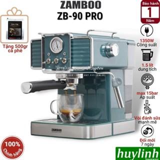 Máy pha cafe Espresso Zamboo ZB-90 Pro - 15 bar - Tặng 500gr cà phê nguyên chất