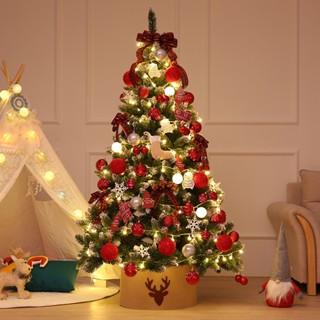 Cây Thông NOEL 1 mét 50 cm + Đầy đủ phụ kiện trang trí Giáng Sinh
