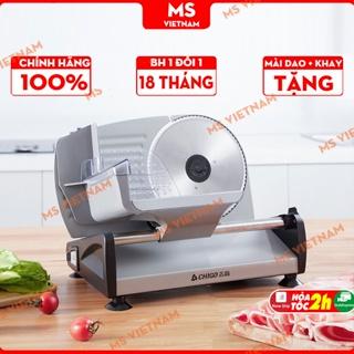 Máy Thái Thịt Đông Lạnh Chính Hãng Chigo - Thái Thịt Chín, Củ Quả, Bánh Mỳ, Giò Chả - Motor Lõi Đồng 200W - MS Vietnam