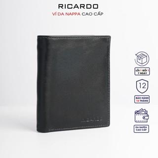 Ví Nam Da Nappa Cầm Tay Cao Cấp Brand Ricardo, Bóp Nam Da Bò Thật Chống Nước Chống Xước Bảo Hành 24 Tháng RCD03