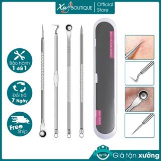 Bộ 4 Món Que Nặn Mụn Đầu Đen, Trứng Cá, Cám Thần Thánh (Full Box) - MP042