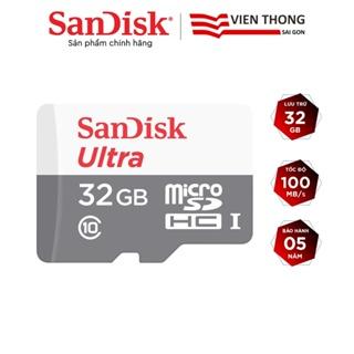 [Mã BMLTM50 giảm đến 50K] Thẻ nhớ microSDHC SanDisk Ultra 32GB 533x upto 100MB/s - Hãng phân phối chính thức