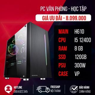 Bộ máy tính PC chơi game, học tập, làm việc online B660 + i5 12400f + VGA 1650 + 8gb ram GIÁ SIÊU SỐC Mới 100%