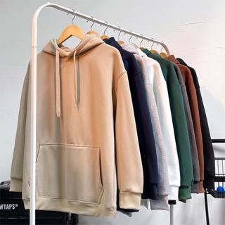 Áo Hoodie Trơn Nhiều Màu Nam Nữ - Áo Khoác Hoodie Nam Nữ form rộng chất nỉ FULL Màu